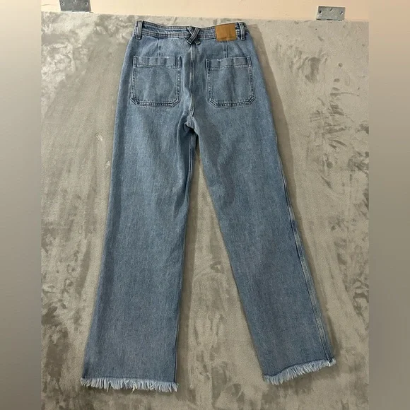 Anthropologie seventy + mochi Mabel high waisted wide leg jeans - Picture 5 of 16